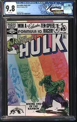 Buy Marvel Comics Incredible Hulk 267 1/82 FANTAST CGC 9.8 White Pages • 140.95£