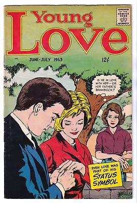 Buy YOUNG LOVE Vol. 7 No. 1 (June 1963) Status Symbol; Scarcer Prize Comic; FINE 6.0 • 13.98£