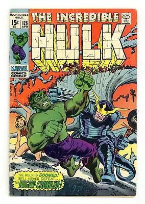 Buy Incredible Hulk #126 GD+ 2.5 1970 • 19.42£