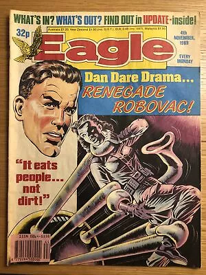 Buy Eagle - 4th Nov 1989 - Fleetway - Comic - Dan Dare, Loner - See Photos • 6.87£