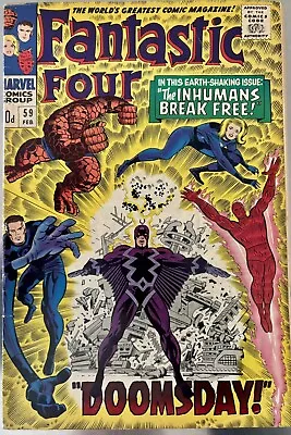 Buy Fantastic Four #59 Lovely Copy • 35£