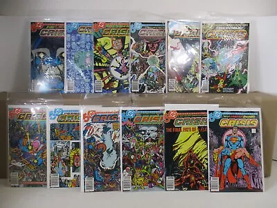 Buy Crisis On Infinite Earths 1-12 COMPLETE SET High-Grade! 1985-1986 DC (s 14533) • 139.79£