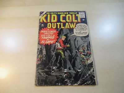 Buy Kid Colt Outlaw #86 Atlas Silver Age Western Low Grade Trapped By El Lopo • 42.79£