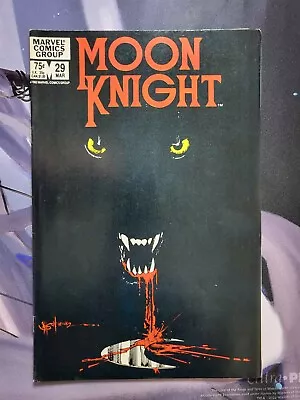 Buy Moon Knight #29 (1983), Iconic Bill Sienkewicz Art! VG/VF!  • 23.30£