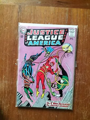 Buy Dc Comics Silver Age Justice League Of America Number 27 1964 • 19.99£