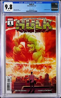 Buy Hulk #1 CGC 9.8 (Jan 2022, Marvel) Donny Cates Story, Ryan Ottley Cover/Art • 62.13£