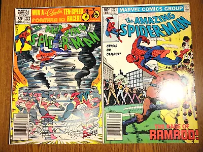 Buy Amazing Spider-man #221,222 Run Of 2 Newsstand Key Set 1st Print Marvel MCU Lot • 29.88£