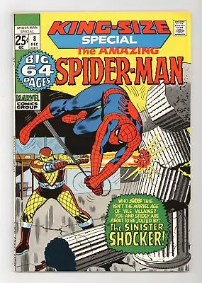 Buy Amazing Spider-Man Annual #8 VF- 7.5 1971 • 89.31£