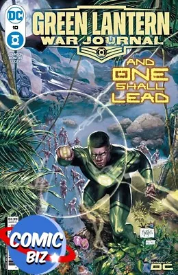 Buy Green Lantern War Journal #10 (2024) 1st Printing Montos Main Cover Dc • 4.40£