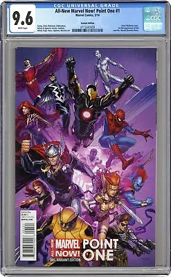 Buy All New Marvel Now Point One 1B McNiven 1:75 Variant CGC 9.6 2014 3715347009 • 543.63£