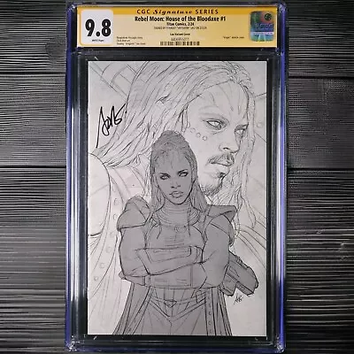 Buy Rebel Moon: House Of The Bloodaxe #1 CGC SS  Artgerm Virgin Sketch Variant 🔥  • 149.95£