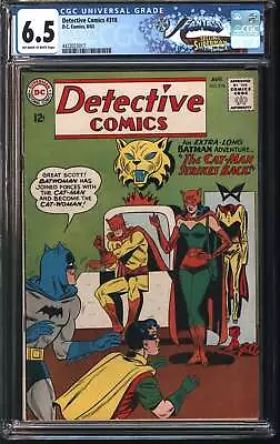 Buy DC Comics Detective Comics 318 8/63 FANTAST CGC 5.5 Off White To White Pages • 179.40£