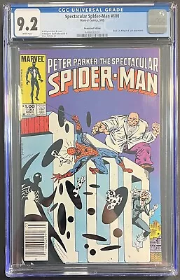 Buy Spectacular Spider-Man #100 CGC 9.2 WHITE PAGE NEWSSTAND! 🔥🔑 • 46.59£