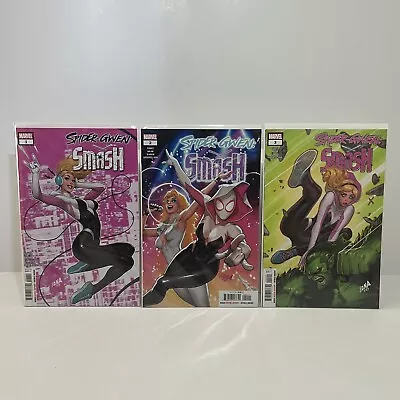 Buy Spider-Gwen: Smash #1-3 (2024) First Print Marvel Comics Bagged & Boarded • 9.95£