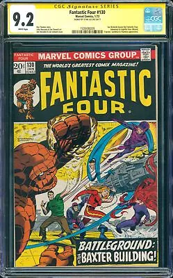 Buy Fantastic Four #130 (Marvel, 1973) CGC 9.2 • 388.30£