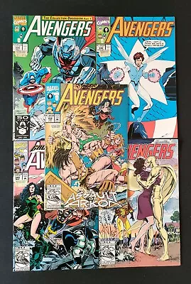 Buy Avengers Job Lot X 5 Books  Vfn (Marvel Comics #334, #340, #345, #348, #358) • 8.95£