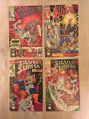 Buy Silver Surfer Issues 54 55 56 57 Ron Lim Art Infinity Gauntlet Marvel Comics • 19.99£