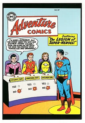 Buy Adventure Comics #247 4x5  Cover Postcard 2010 DC Comics Legion Of Super Heroes • 9.31£