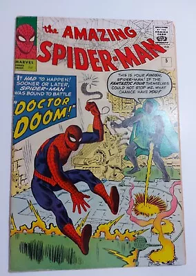 Buy Amazing Spider-Man #5 Doctor Doom Meeting. Nice Grade • 1,650£