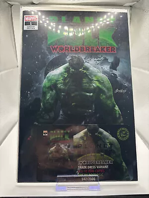 Buy PLANET HULK: WORLD BREAKER #1 Boss Logic Variant Cover LTD To 2500 With COA • 26.99£