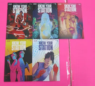 Buy Know Your Station  # 1,2,3,4,5 COMIC BOOM  2023 Sarah Gailey • 17.05£