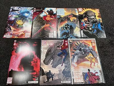 Buy JUSTICE LEAGUE VS GODZILLA VS KONG #1-7 (2024) Complete Series - DC COMICS • 35£