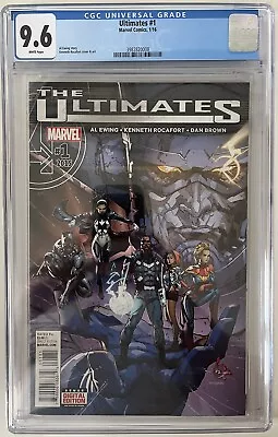 Buy Marvel Comics The Ultimates #1 2016 1st Appearance Of The Ultimates CGC 9.6 • 69.99£