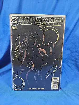 Buy WONDER WOMAN #188 2002 Adam Hughes Black Lasso Silhouette Cover DC Comics FN/VF • 7.76£