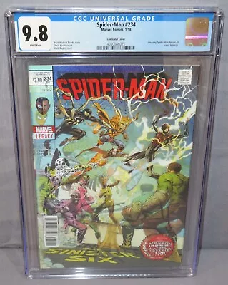 Buy SPIDER-MAN #234 (Lenticular Amazing Annual #6 Homage Cover) CGC 9.8 NM/MT 2018 • 54.35£