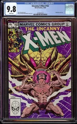 Buy X-Men # 162 CGC 9.8 White (Marvel, 1982) Wolverine Solo Story • 116.49£