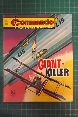 Buy COMMANDO COMIC WAR STORIES IN PICTURES No.771 GIANT-KILLER GN1494 • 9.99£