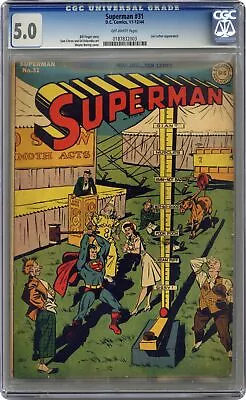 Buy Superman #31 CGC 5.0 1944 0187832003 • 458.20£