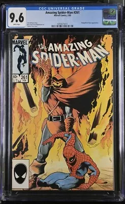 Buy Amazing Spider-Man 261 CGC 9.6 Hobgoblin & Rose App Vess Cover 1985 • 58.24£