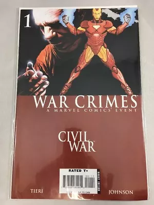 Buy Civil War War Crimes Unread Marvel Iron Man Captain America Avengers • 4.66£