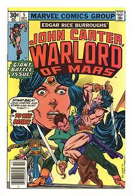 Buy John Carter Warlord Of Mars #5 FN/VF 7.0 1977 • 2.72£