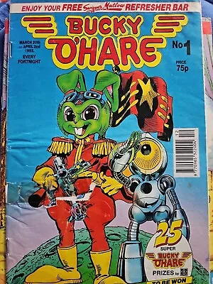 Buy Bucky O'Hare Comic Issue No.1 UK Print March 1992 Extremely Rare • 20£