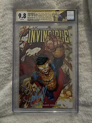 Buy Invincible #1 Trade  Jon Boy Meyers Exclusive CGC 9.8 SS • 143.67£