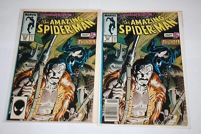 Buy Amazing Spiderman #294 294! 1987! Regular And Newsstand! Death Of Kraven! • 19.41£