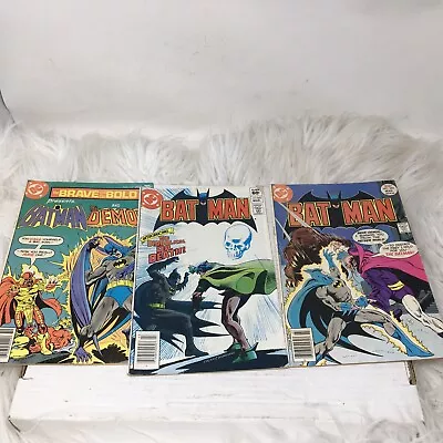 Buy Batman And The Demon  #137 1977 - #285 1977 - #345 1982  Bronze Age Lot Of 3 • 13.58£