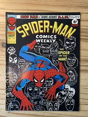 Buy Spider-man Comics Weekly # 138 Reprints Amazing Spider-man #100 Iconic Cover Fn+ • 10£