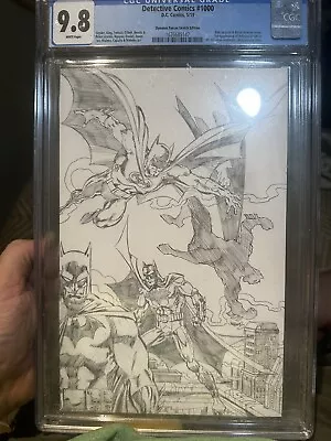 Buy BATMAN - Detective Comics #1000 CGC 9.8 Dynamic Forces Pencil Sketch Variant • 213.57£