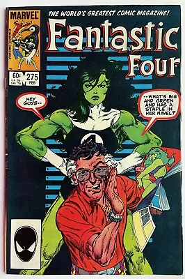 Buy Fantastic Four #275 (1985) Stan Lee & She-Hulk Cover • 4.99£