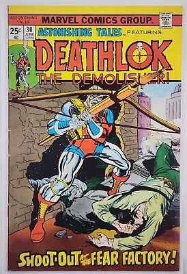 Buy Astonishing Tales - Deathlok The Demolisher! #30 Marvel Comics 1975 Bronze Age • 10.87£