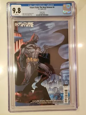 Buy Future State: Next Batman 4 Jim Lee Variant CGC 9.8 DC Comics 2021 608 Homage • 34.95£