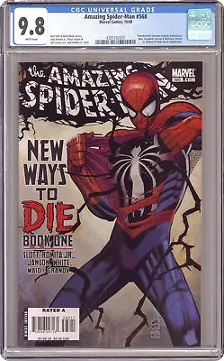 Buy Amazing Spider-Man #568A Romita Jr. 1st Printing CGC 9.8 2008 4391292001 • 93.19£