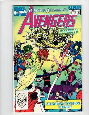 Buy Marvel Comics The Avengers Volume 1 Annual Book #18 VF+ • 1.93£