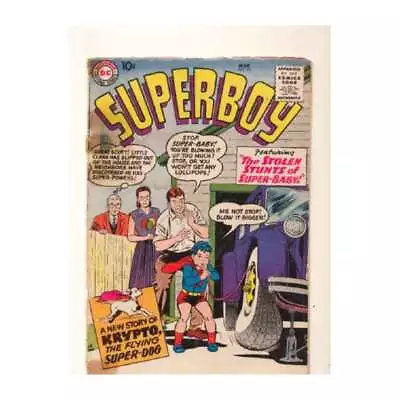 Buy Superboy #71  - 1949 Series DC Comics Good+ Full Description Below [p/ • 28.25£