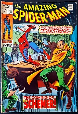 Buy AMAZING SPIDER-MAN #83 VG- 1970 1st Richard Fisk 1st Vanessa Fisk KEY STAN LEE  • 19.99£