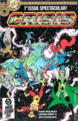 Buy Crisis On Infinite Earths #1 VF- 7.5 1985 Stock Image 1st App. Alexander Luthor • 14.37£