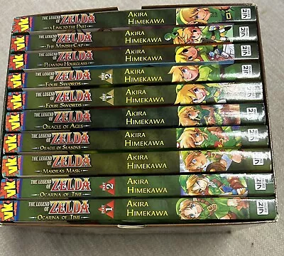 Buy The Legend Of Zelda Manga Box Set Volume 1-10 By Akira Himekawa • 37.99£